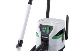 Batteridriven industridammsugare