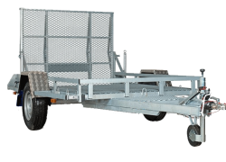 Special släpvagn med ramp